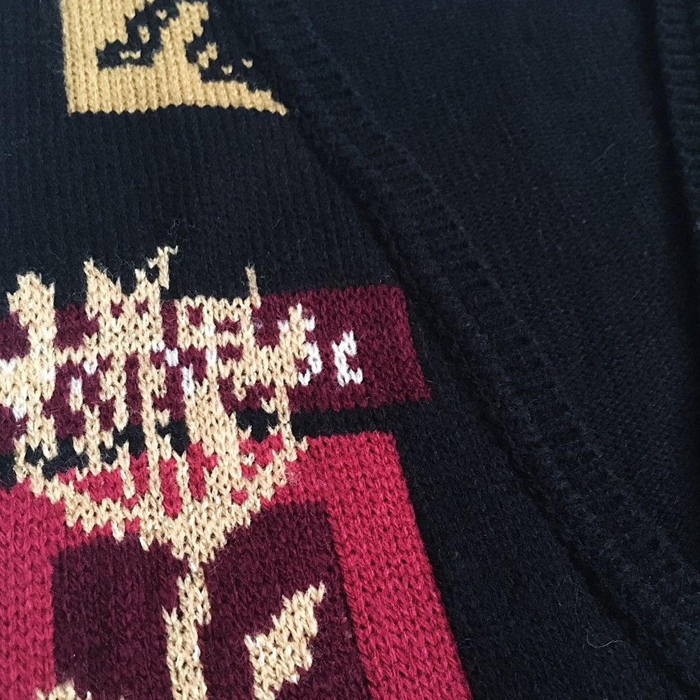 🌷 Vintage Cottagecore Knit Sweater Vest - Picture 9 of 10